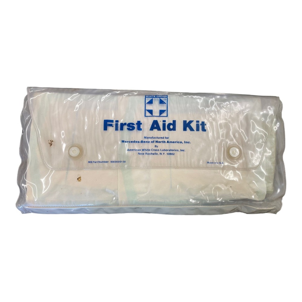 Mercedes Benz White Cross First Aid Kit W 107 MB 900 860 01 50